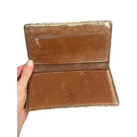 louis vuitton authentic wallet Brown Logo Monogram - Picture 3 of 7